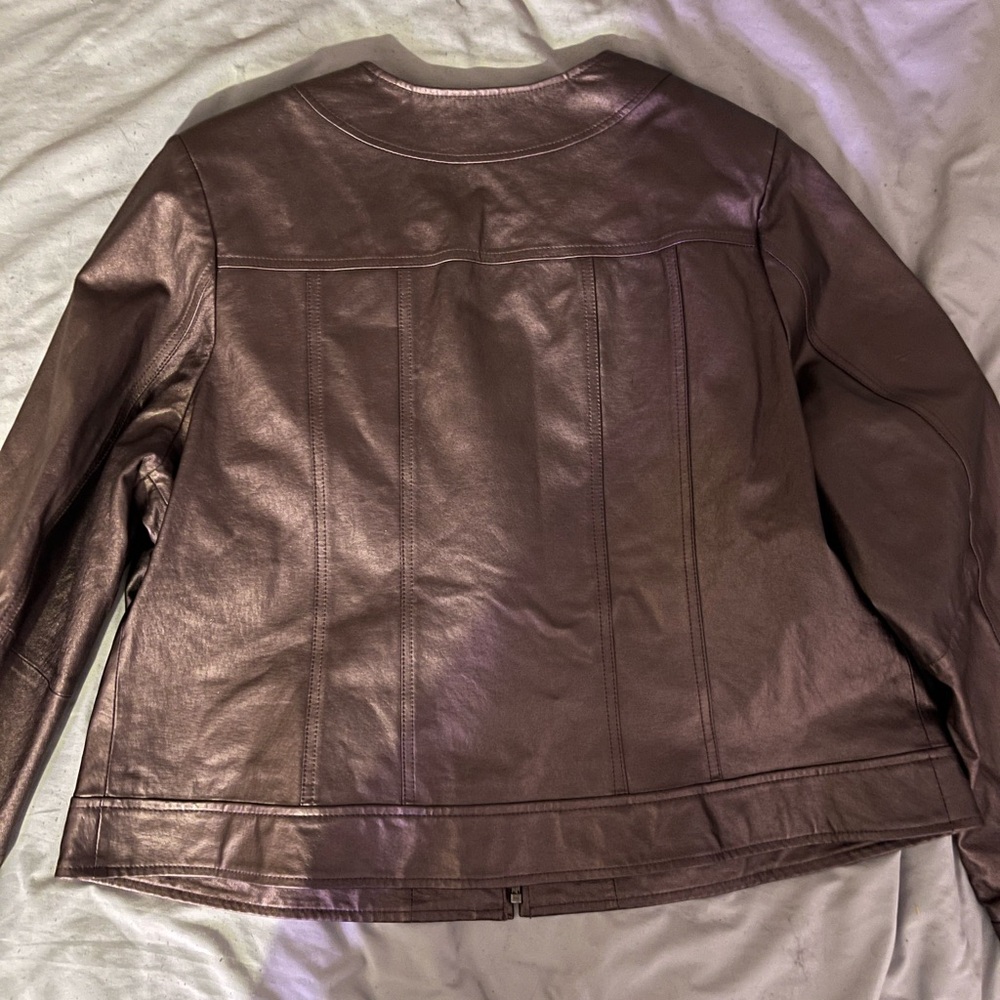 Bernardo genuine leather jacket - Picture 5 of 8
